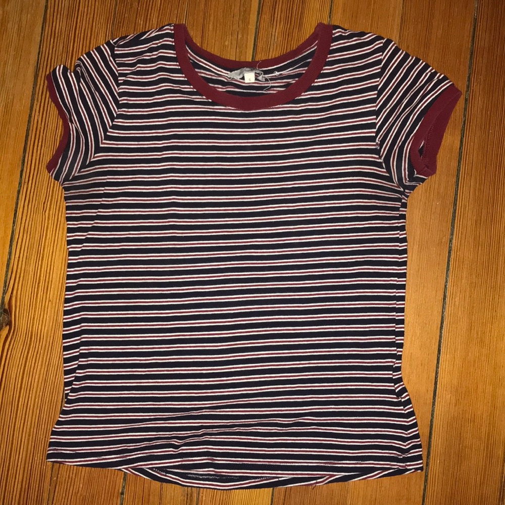 Trendy Striped Baby T-Shirt (Brandy Melville)